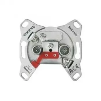 Presa antenna coassiale Axing BSD02100 grigio