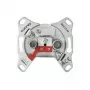 Presa antenna coassiale Axing BSD02100 grigio