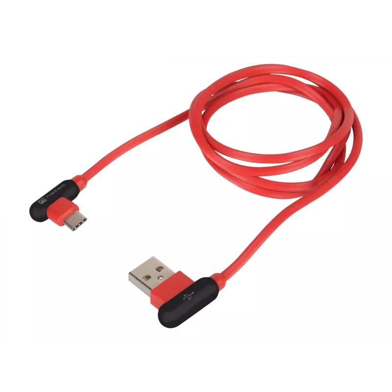 Cavo USB NATEC NKA-1201 USB 2.0 1 m USB A USB C nero rosso