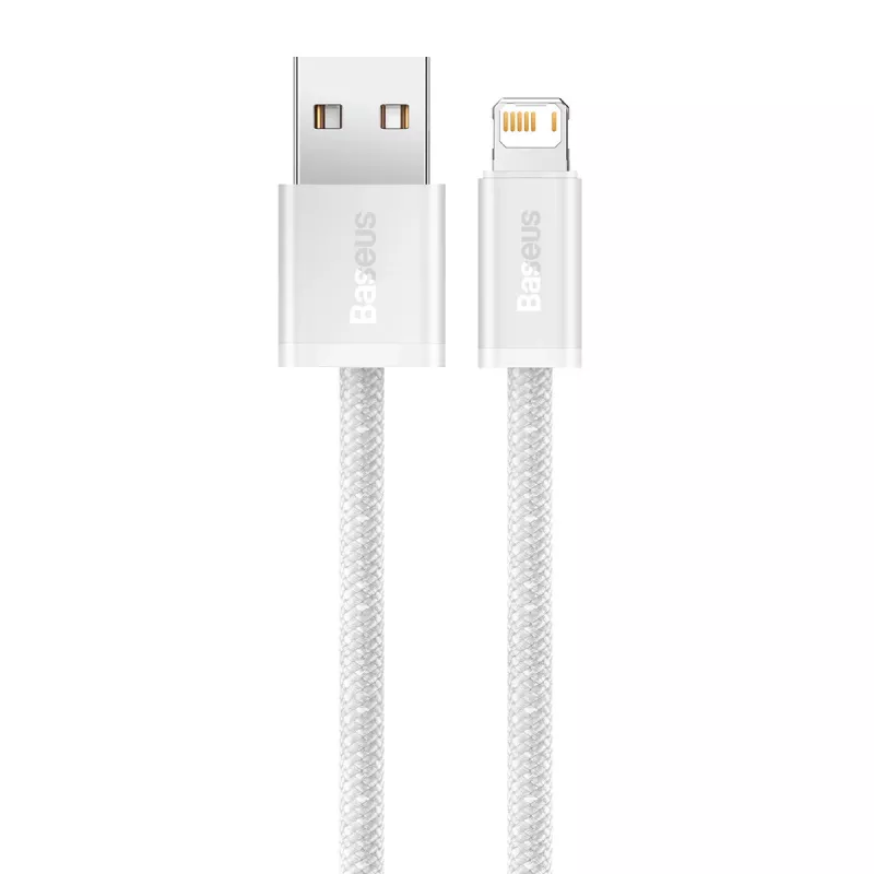 Cavo Baseus Dynamic USB a Lightning, 2,4A, 2m (bianco)