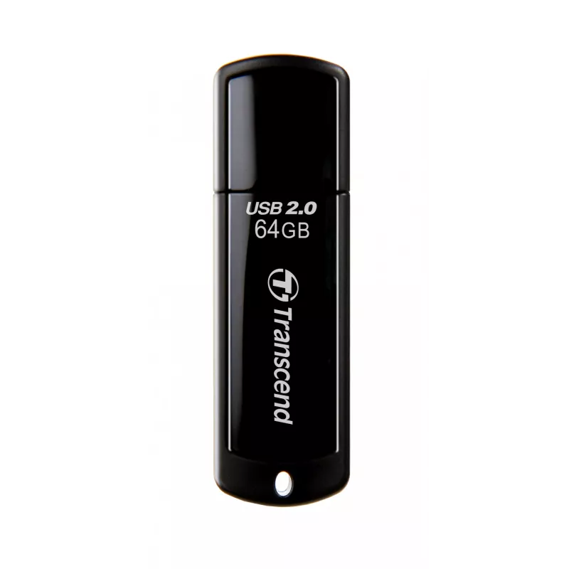 Chiavetta USB Transcend JetFlash 350 64GB, USB 2.0, nero
