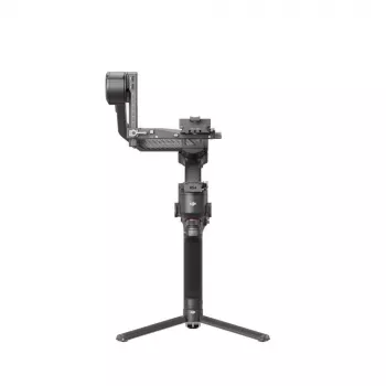 Stabilizzatore per handycam DJI RS 4 Pro nero in fibra di carbonio con rotazione a 360°