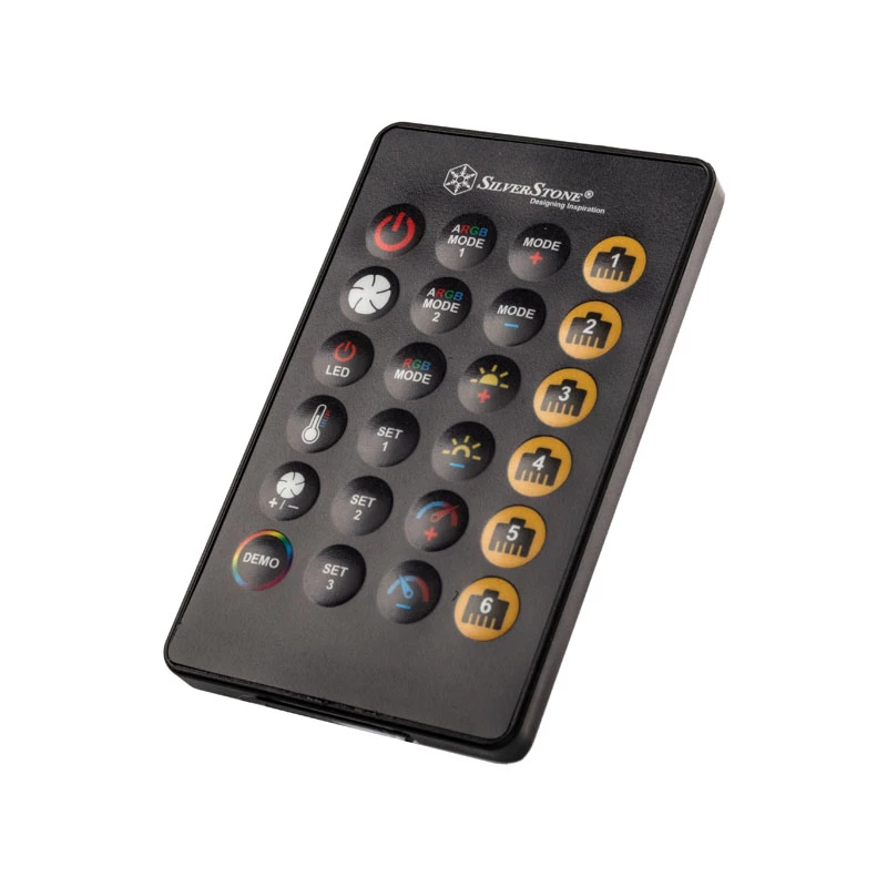 SilverStone SST-LSB02-E - hub ARGB-LED, controller - nero