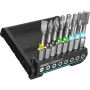 SmartHolder 2304SH-12, set di punte 1/4 nero, 8 pezzi, punte lunghe con zona di torsione