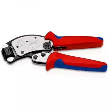 KNIPEX Twistor T pinza crimpatrice autoregolante, pinza crimpatrice per capicorda
