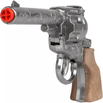 Revolver cowboy giocattolo in metallo Gonher 8 colpi modello 239842