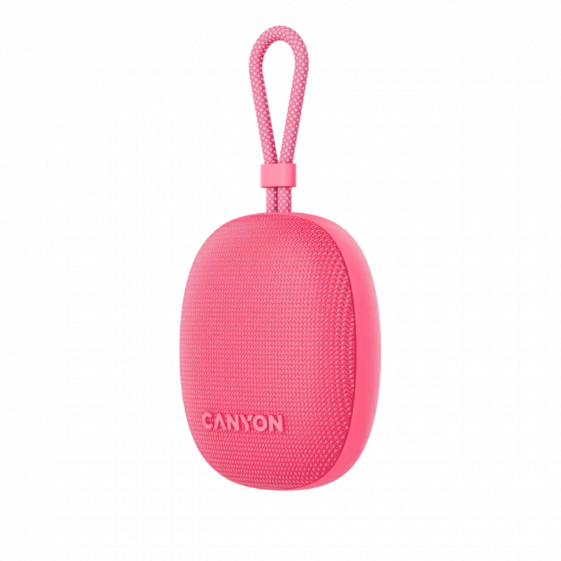 Canyon OnMove 12 - altoparlante Bluetooth v5.3 portatile - 5W - TWS - IPX7 - 12 ore - ricarica USB-C