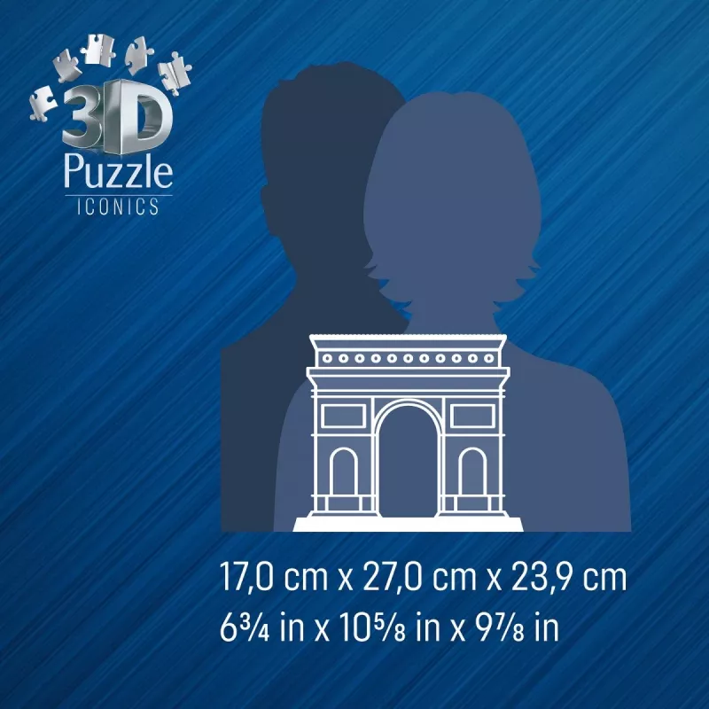Puzzle 3D Ravensburger 12008029 edificio 269 mm x 239 mm