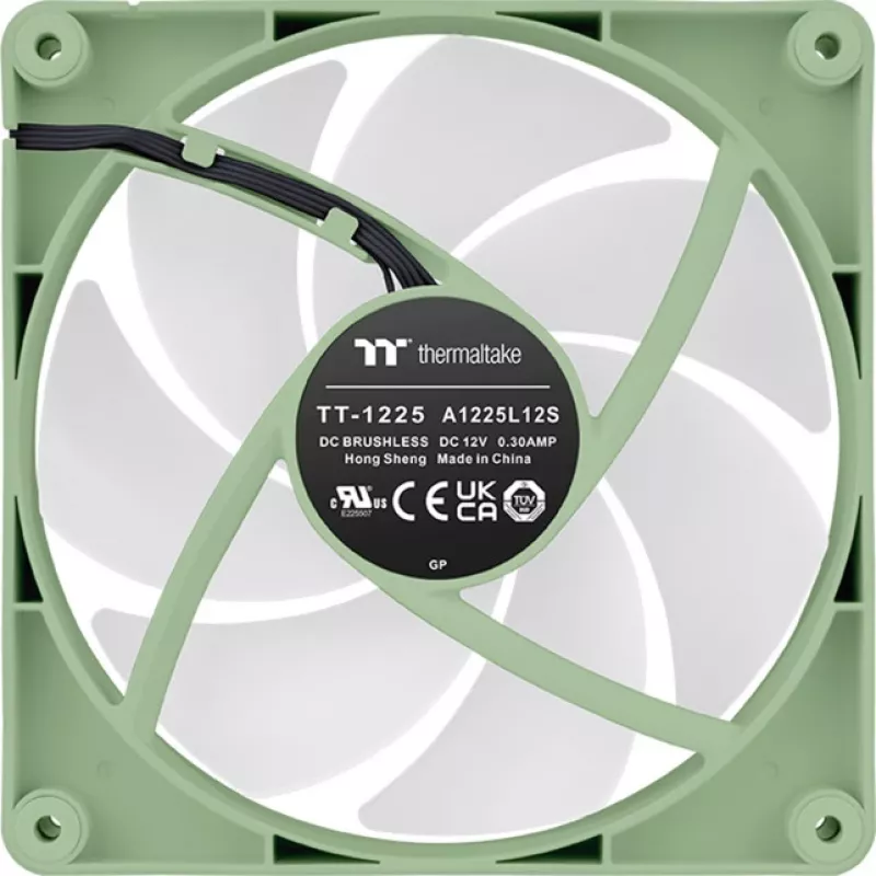Ventola per case Thermaltake CT120 ARGB Sync Matcha Green 120mm confezione da 2