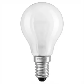 Lampada a bulbo Osram 15W opaca 230V E14