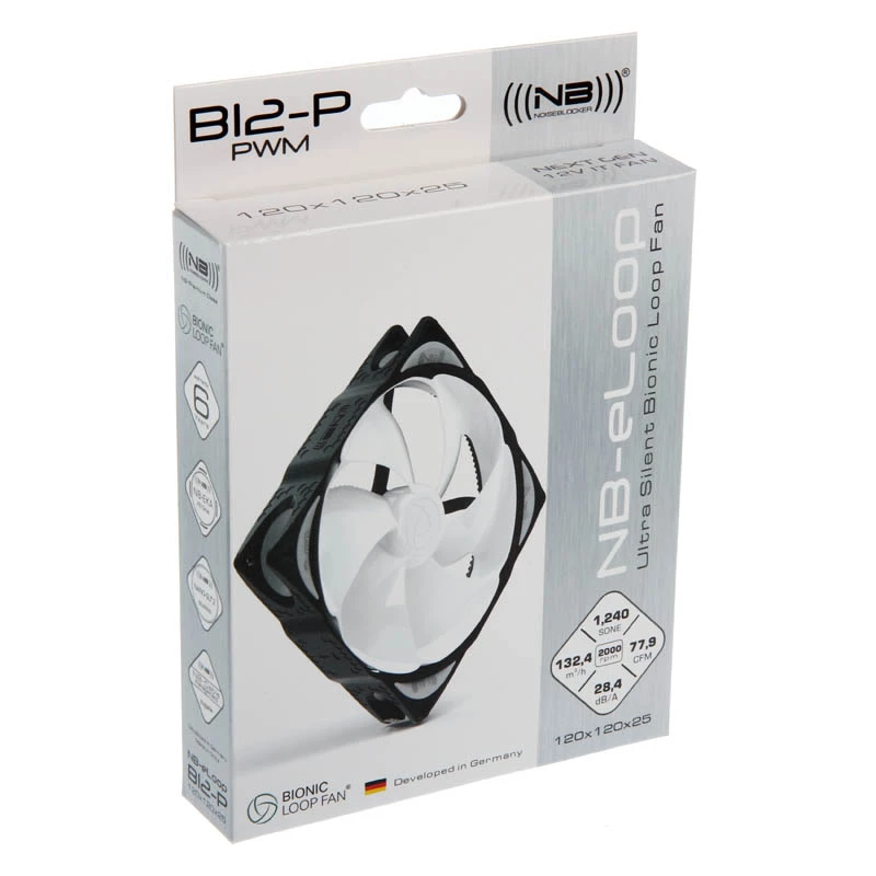 Ventola NOISEBLOCKER NB-eLoop B12-P 120mm PWM