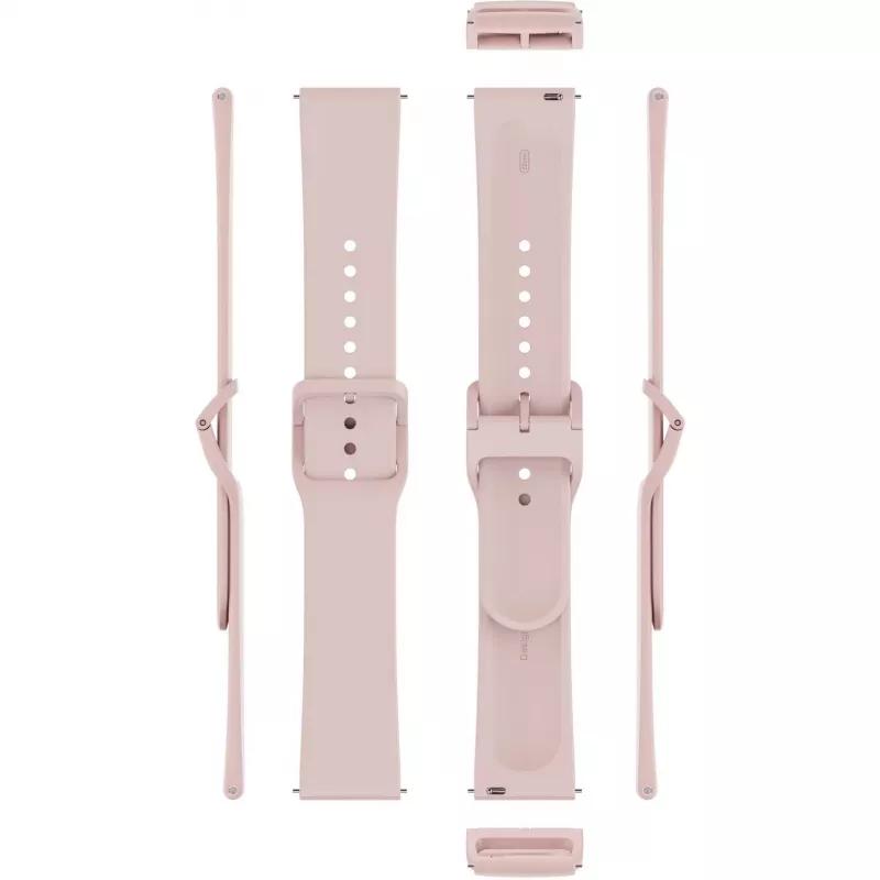 Cinturino per orologio Xiaomi BHR9469GL TPU, lunghezza 135–205 mm, Candy Pink
