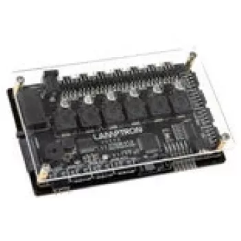 Controller automatico Lamptron CT630 PWM ARGB — controller ventole PWM-ARGB compatto, nero