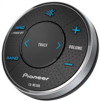 Pioneer CD-ME300 - audio - con filo - a pulsante - IPX7 - nero - argento