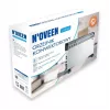 Termoconvettore elettrico NOVEEN CH-6000 TIMER TURBO FAN 2000W 3 livelli di potenza montaggio a parete/pavimento bianco