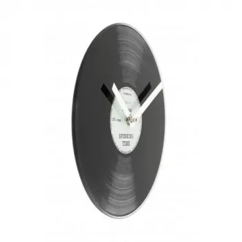 NeXtime orologio 5163 Little Spinning Time, Ø20 cm, da parete, nero