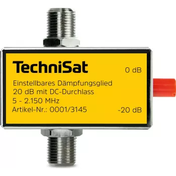 TechniSat 0001/3145 amplificatore/attenuatore RF, argento
