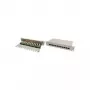 Patch Panel Desktop - patch panel - CAT 6 - STP - RJ-45 X 12 - grigio, RAL 7035 -