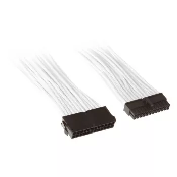 SilverStone PP07-MBW - prolunga di alimentazione - ATX, 24 pin (M) - ATX, 24 pin (F) - 30cm - bianco (SST-PP07-MBW)