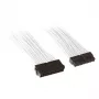 SilverStone PP07-MBW - prolunga di alimentazione - ATX, 24 pin (M) - ATX, 24 pin (F) - 30cm - bianco (SST-PP07-MBW)