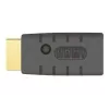 Adattatore HDMI (maschio) > HDMI (femmina), emulatore EDID (nero)