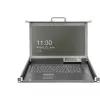 Console KVM Digitus 17 pollici HD LCD 8 porte VGA tastiera tedesca