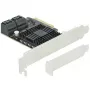 Scheda SATA PCI Express x4 DeLOCK 5 porte fattore di forma low profile