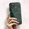 Custodia protettiva Devia Marble Series per iPhone 11 Pro Max — verde, vestibilità slim, guscio rigido