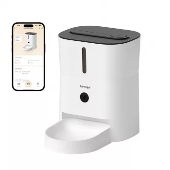 Distributore automatico intelligente per animali domestici con telecamera Sponge SPONGE Pet Feeder Smart Camera