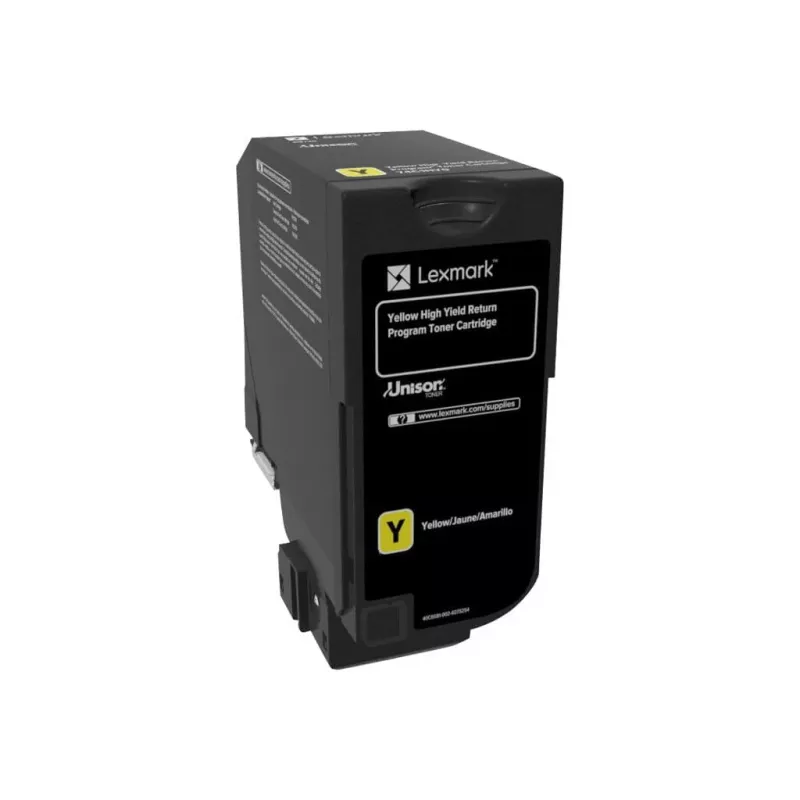 LEXMARK 74C2HY0 cartuccia toner Lexmark 74C2HY0 giallo 12.000 pagine CS725de / CS725dte