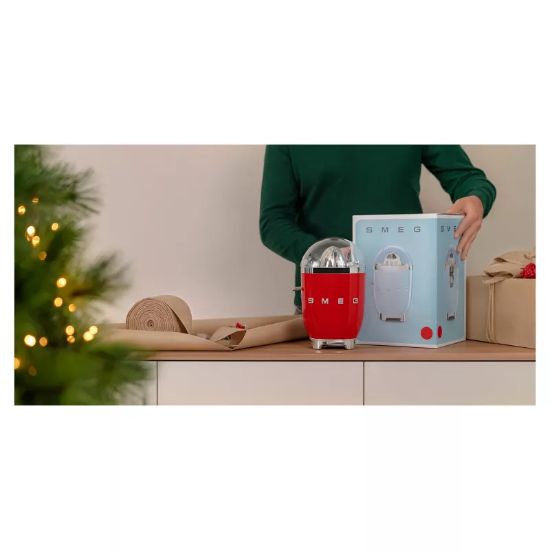 Spremiagrumi elettrico Smeg CJF11RDEU 70 W rosso acciaio inox
