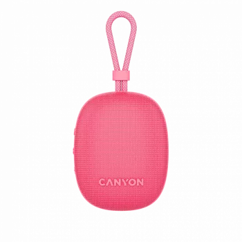 Canyon OnMove 12 - altoparlante Bluetooth v5.3 portatile - 5W - TWS - IPX7 - 12 ore - ricarica USB-C