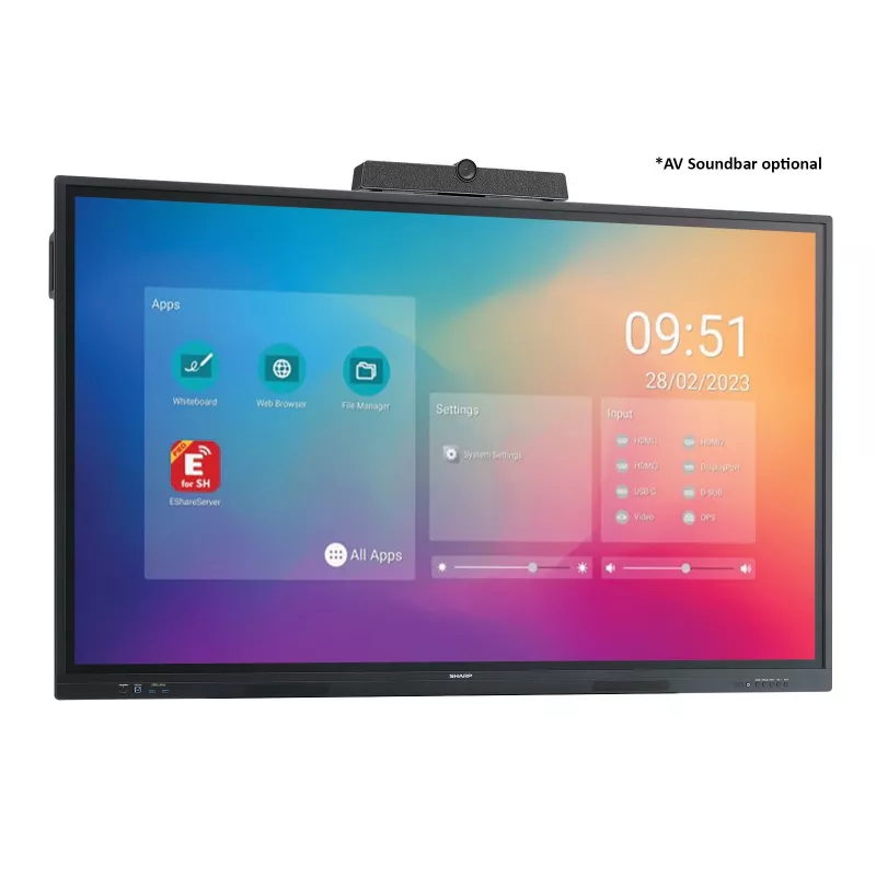 Monitor per digital signage Sharp PN-LC752 75