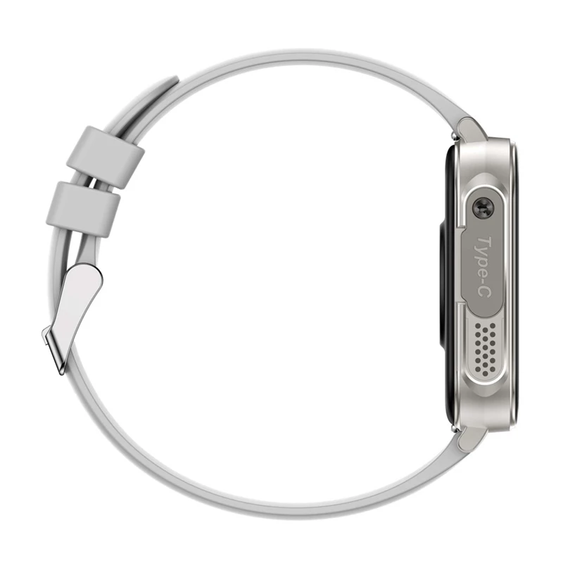 Smartwatch Colmi P80 argento – smartwatch compatto Colmi P80, cassa argento