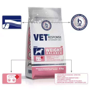 VET RESPONSE Peso balance - crocchette per cani - 8 kg