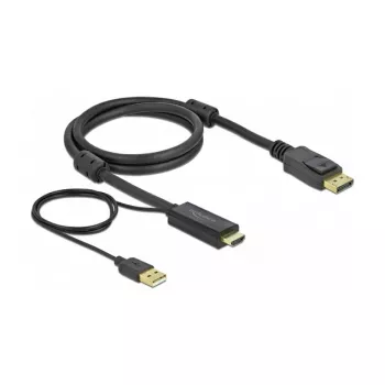 Cavo HDMI a DisplayPort DeLOCK 85963 4K 30 Hz 1 m