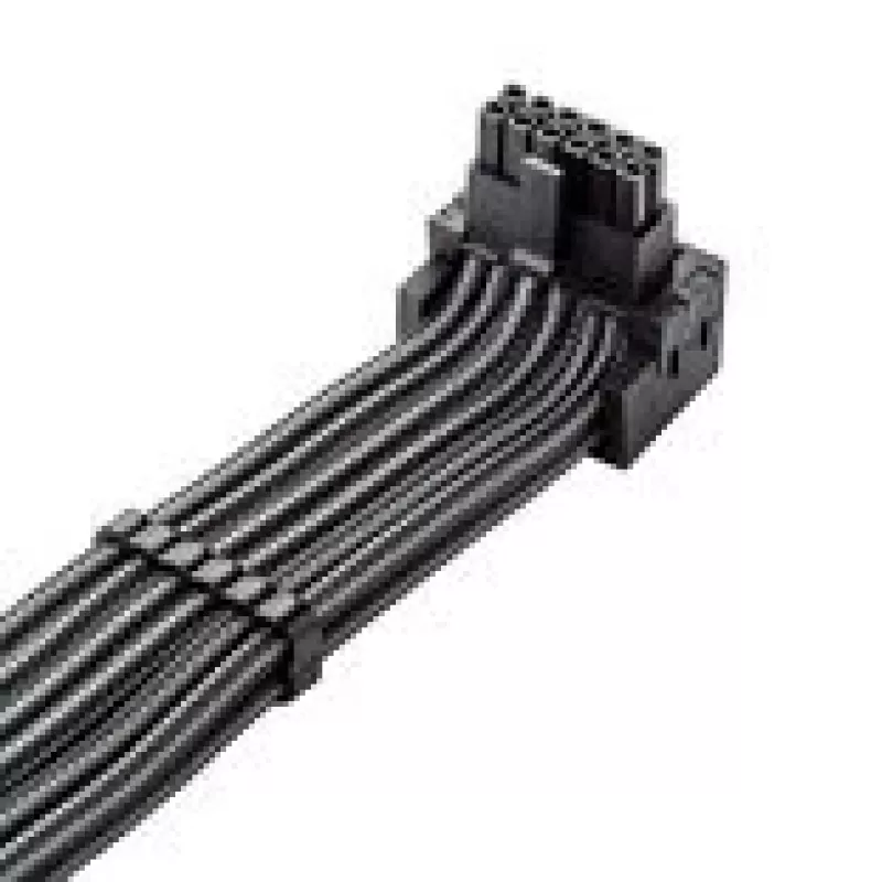Cavo C-Series Pro CableMod, variante B, 90°, da 16 pin a 4x 8 pin PCIe, carbon