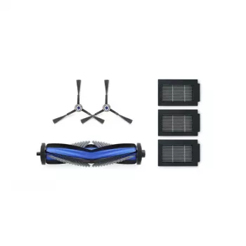 Kit di accessori Ecovacs DKT060202 per robot aspirapolvere — 6 pezzi, nero/blu/grigio