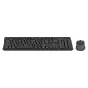 Tastiera e mouse Savio KB-03 per ufficio/casa USB QWERTY US inglese nero