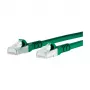 Cavo patch METZ CONNECT S/FTP Cat.6A verde 1,0m
