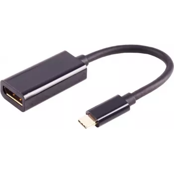 shiverpeaks BASIC-S BS14-05061 Adattatore da USB-C a DisplayPort, 8K 60 Hz, nero