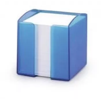 Blocco note quadrato Durable TREND quadrato blu trasparente