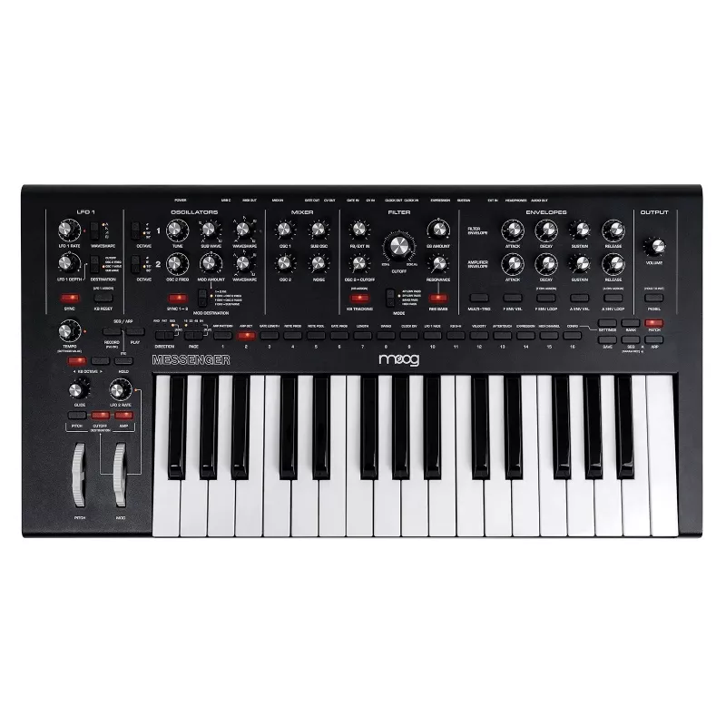Sintetizzatore analogico Moog MOOG MESSENGER – strumento desktop monofonico