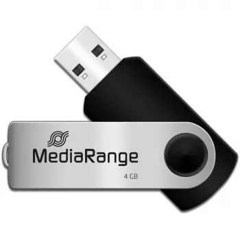 Chiavetta USB MediaRange 4 GB USB Type-A Micro-USB MR907