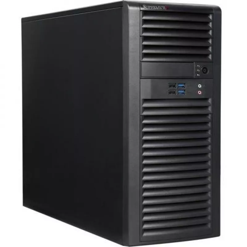 Supermicro SuperChassis 732D4-903B chassis server tower, E-ATX, 900 W, nero, USB/audio