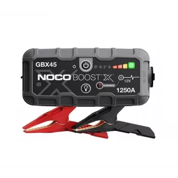 Avviatore NOCO GBX45 1250 A agli ioni di litio, 31 Wh, IP65, USB-C e USB-A, caricabatterie 60 W