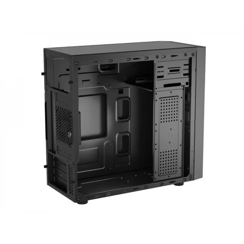 Case PC NATEC Helix Mini Tower nero — microATX/Mini-ITX, 3×3,5