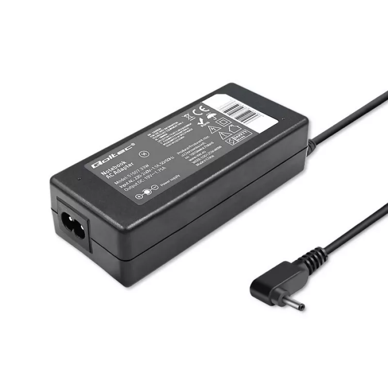 Alimentatore per ASUS 33W | 19V | 1,75A | 4,0 * 1,35 | + cavo di alimentazione