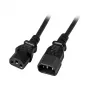 EFB-Elektronik cavo di prolunga IEC C14 180° - C13 180°, nero, 2,0 m, 3 x 0,75 mm² produttore: EFB Elektronik (EK503.2)
