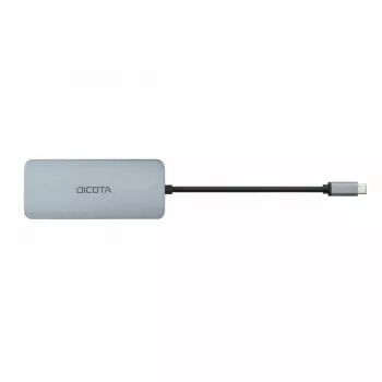 Dicota USB-C 8-in-1 Multi Hub 4K PD 100W argento